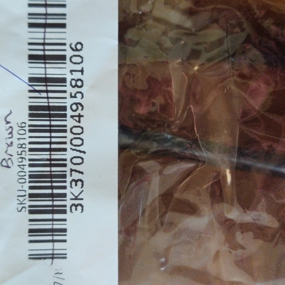 NEW XL chocolate brown and multicolor - Picture 5 of 5